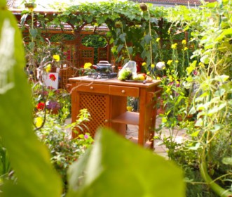 Garten-Kochinsel